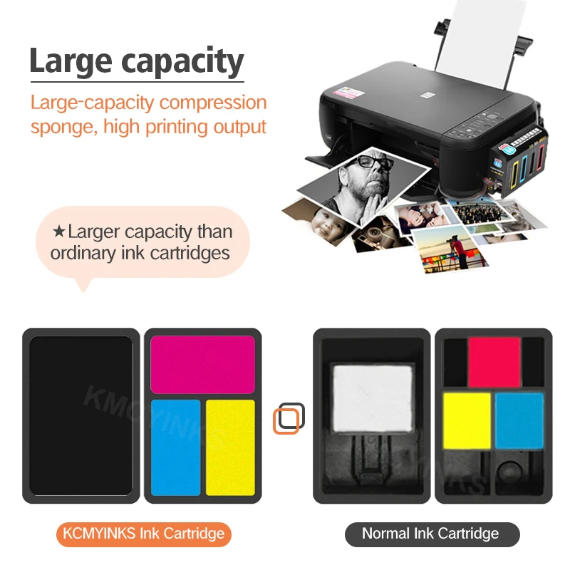 Чернильный картридж KMCYinks 121XL для HP 121 XL Deskjet D2563 F4283 F2423 F2483 F2493 F4213 F4275 - купить по