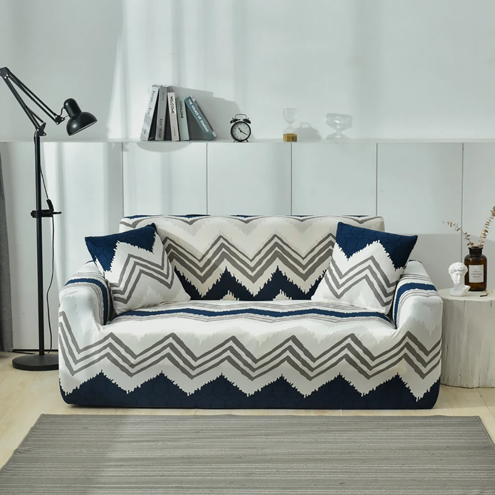 Стрейч диванных чехлов протектор мебели полиэстер Loveseat крышка M l XL XXL XXXL XXXXL 1/2/3/4-seater Arm накидки на стулья для Гостиная