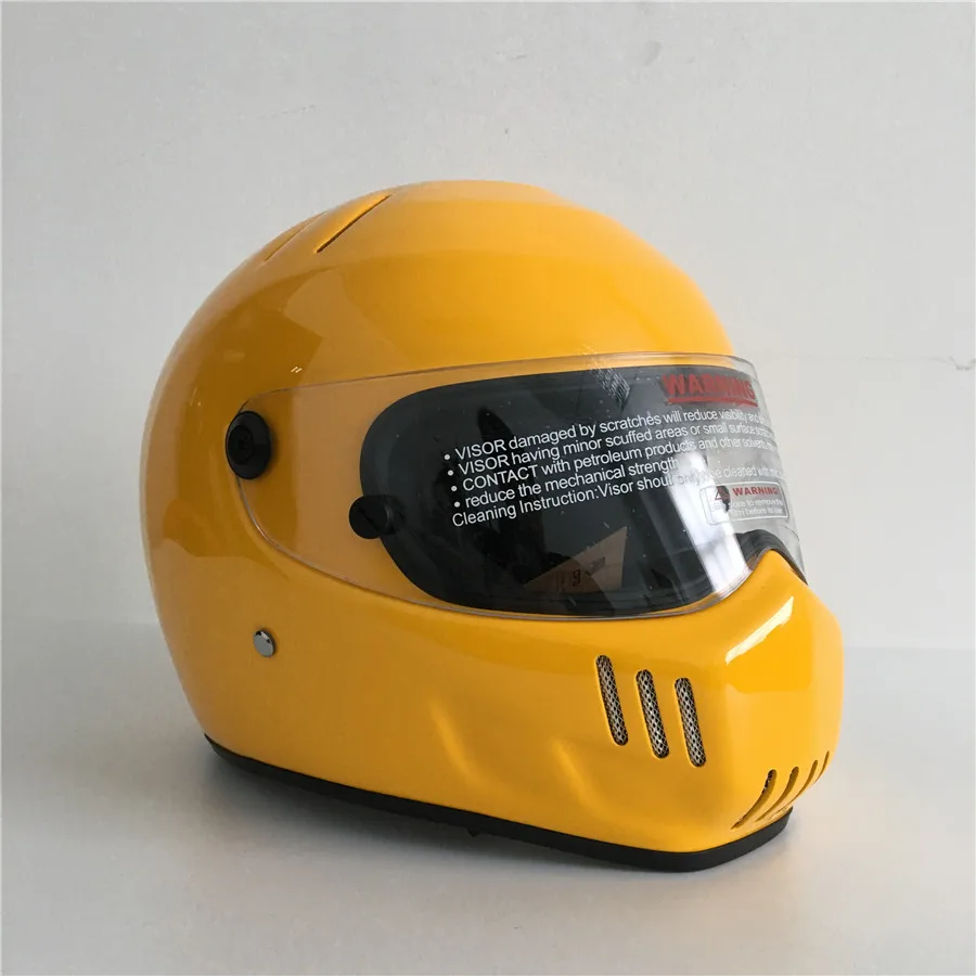 Шлем мотоциклетный CRG на все лицо ATV-6 из углеродного волокна персонализированный