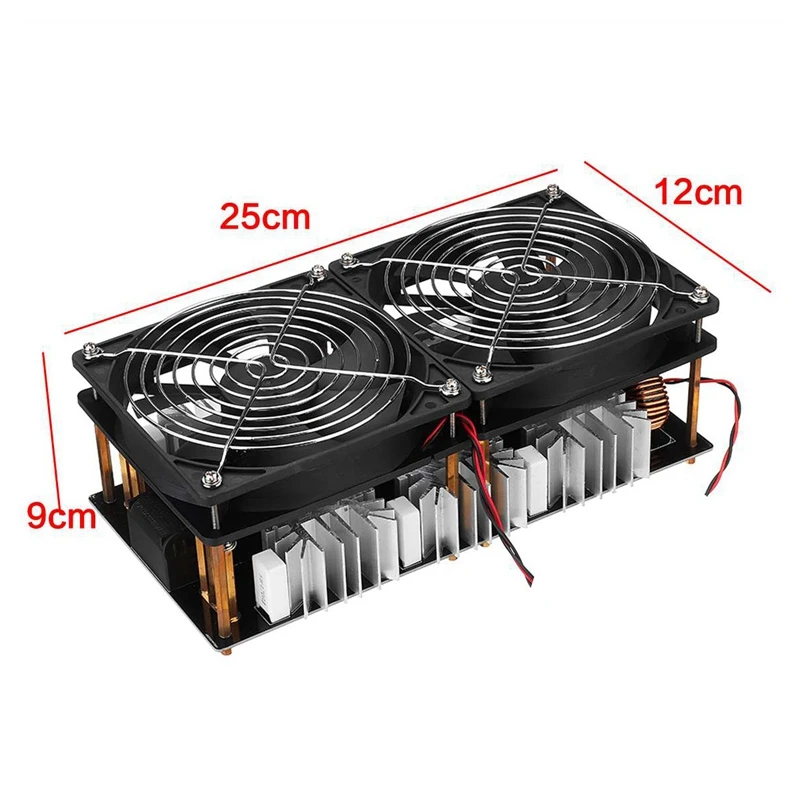GTBL 12-48V 2500W ZVS Induction Heater Heating PCB Board Module Flyback Driver with Pump for Car Industry | Инструменты