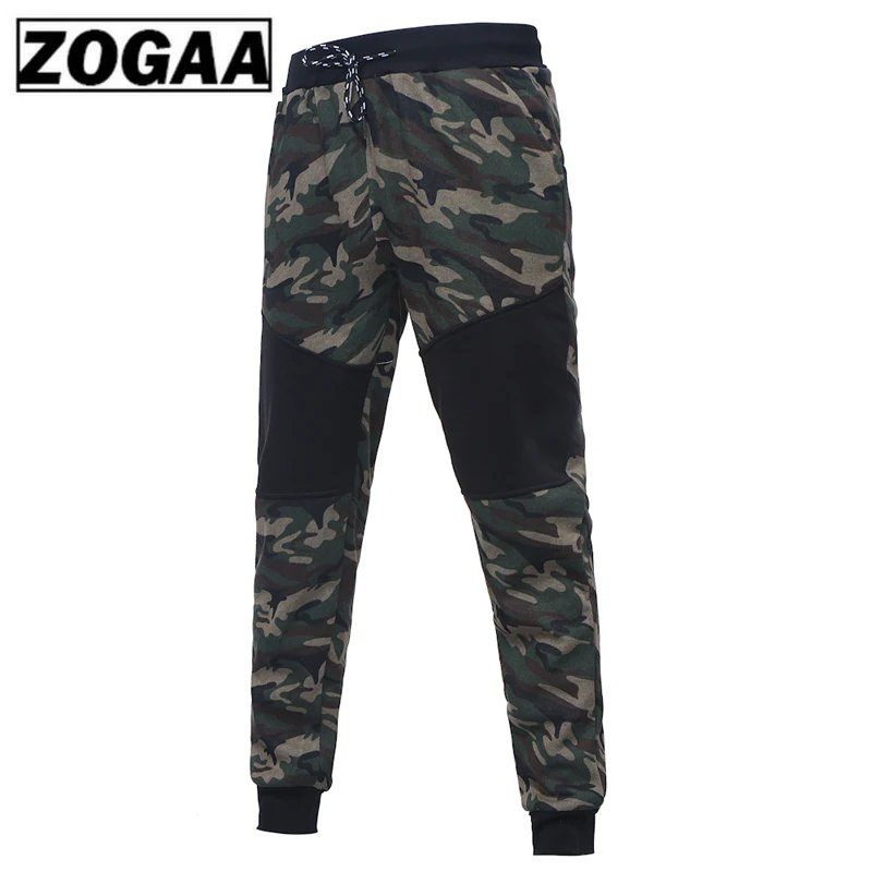 ZOGAA мужской спортивный костюм весна лето новый с капюшоном Камуфляжный свитер и