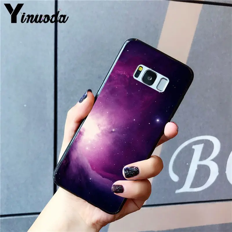 Yinuoda space для galaxy universe Star Dark чехол для телефона чехол для samsung galaxy S9 S10 Plus S10E S6 S7 S8 S9 S9Plus S5 M10 - Цвет: A11
