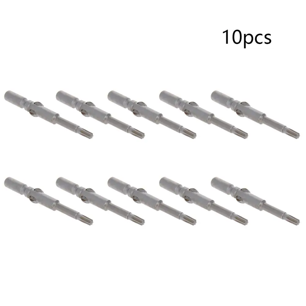 10Pcs 60mm Magnetic Torx Screwdriver Bits S2 4/5/6mm Diameter Round Shank Batch Head T5 T6 T7 T8 T9 T10 T15 T20 T25 | Инструменты