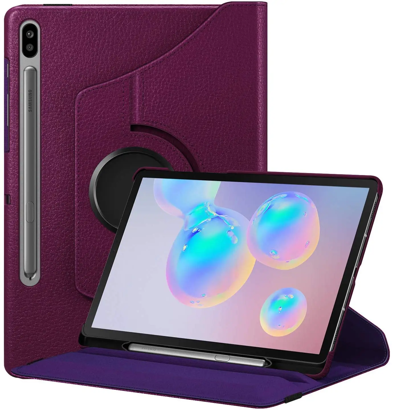 

Новый 360 Вращающийся PU кожаный чехол для Samsung Galaxy Tab S7 2020 SM-T870 SM-T875 SM-T876 T870 11 дюймов планшет Funda Capa + подставка для ручек