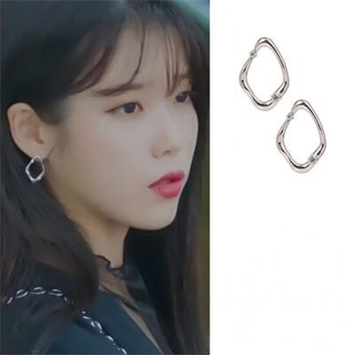 Серьги для женщин DEL LUNA отель такой же IU Мода Личность серьги Элегантные для женщин Серьги pendientes brincos орнамент