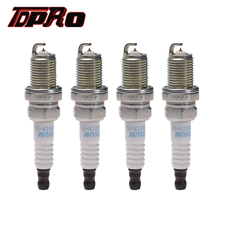 

TDPRO 4x/8x/12x/16x/20x 14mm Electric Ignition Thread Spark Plug 1.3L BKR6EIX-11 Universal Auto Car Repair Tool Sparking Plugs