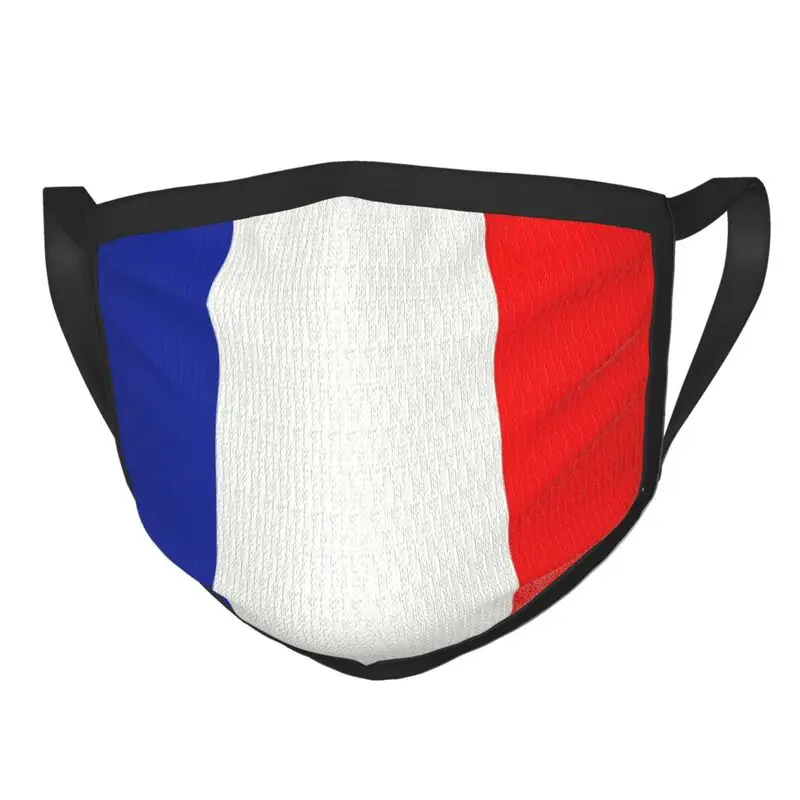 

French Flag Mask Breathable Men Patriotic Mouth Face Mask Anti Haze Dustproof Protection Cover Respirator Muffle