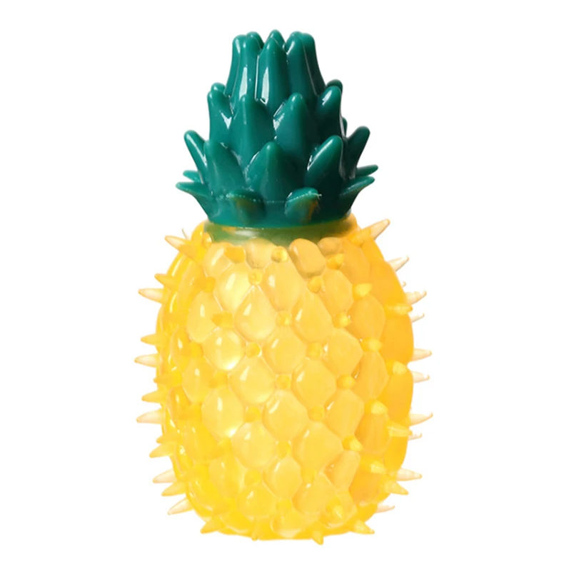 

1pc Dog Chew Toy Sound Fruit Realistic Toy Interactive Squeaky Toy Dog Bite Toy Puppy Toy Chew Toy Simulation Fruit Toy