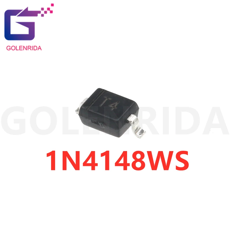 100 шт. SMD diode 0805 SOD-123 1N5819 1N4007 1N4148 SOD123 SOD-323 1206 1N4148WS 1N5819WS B5819WS SOD323 | Электронные