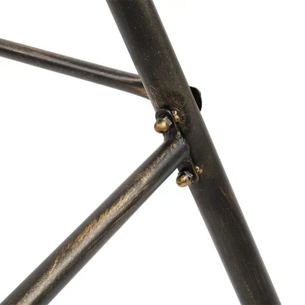 

Outdoor Garden Hanging Iron Art Swing Frame Bronze Color