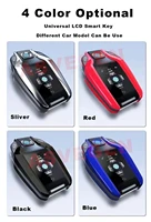 universal lcd smart key cover upgrade version for all car models smart keyless key with one key start