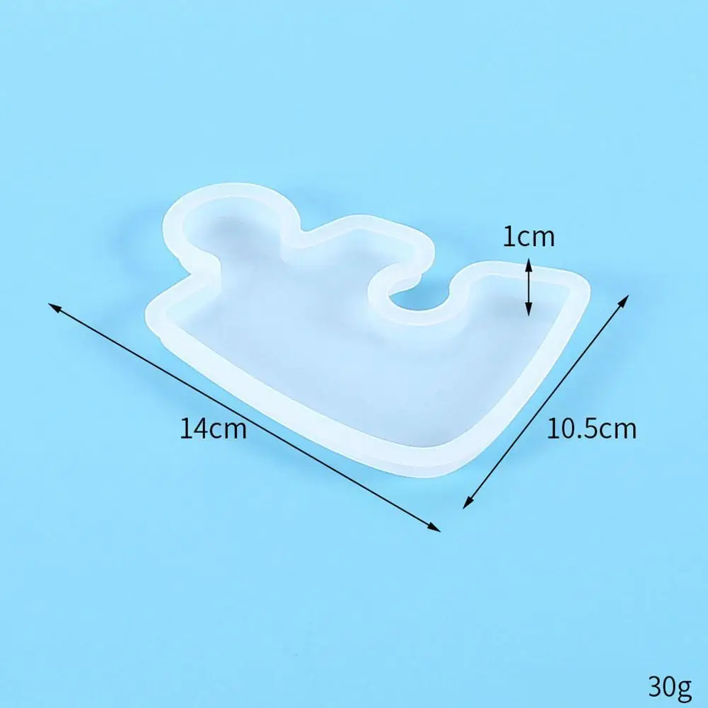 

1PC Silicone Puzzle Mold Mould For Resin Casting For Diy Coaster Placemat Coaster Ornament Craft Tools Making Jewelry X0E0