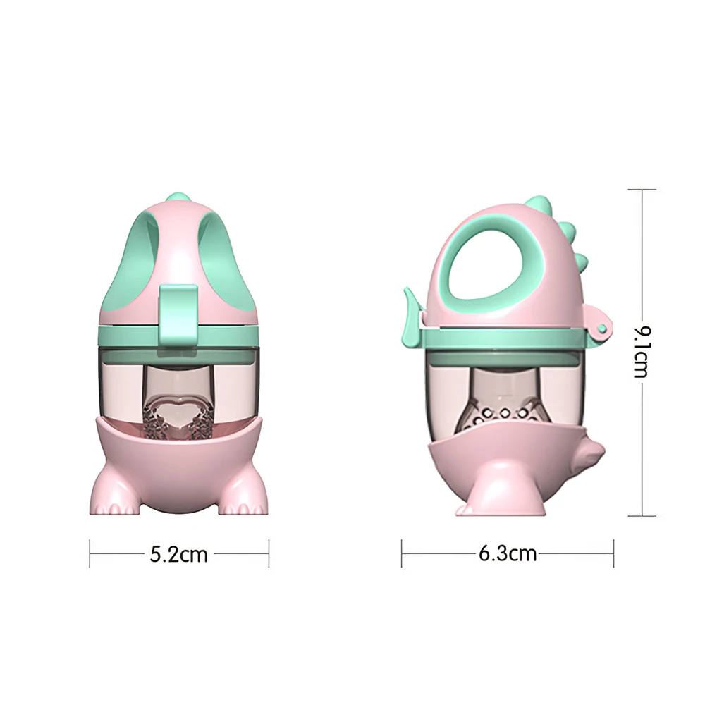 

Silicone Baby Teething Toy Baby Pacifier Feeder Infant Nipple Holder Newborn Fruit Pacifier Bite Bag Kid Food Feeding Nipple Bit