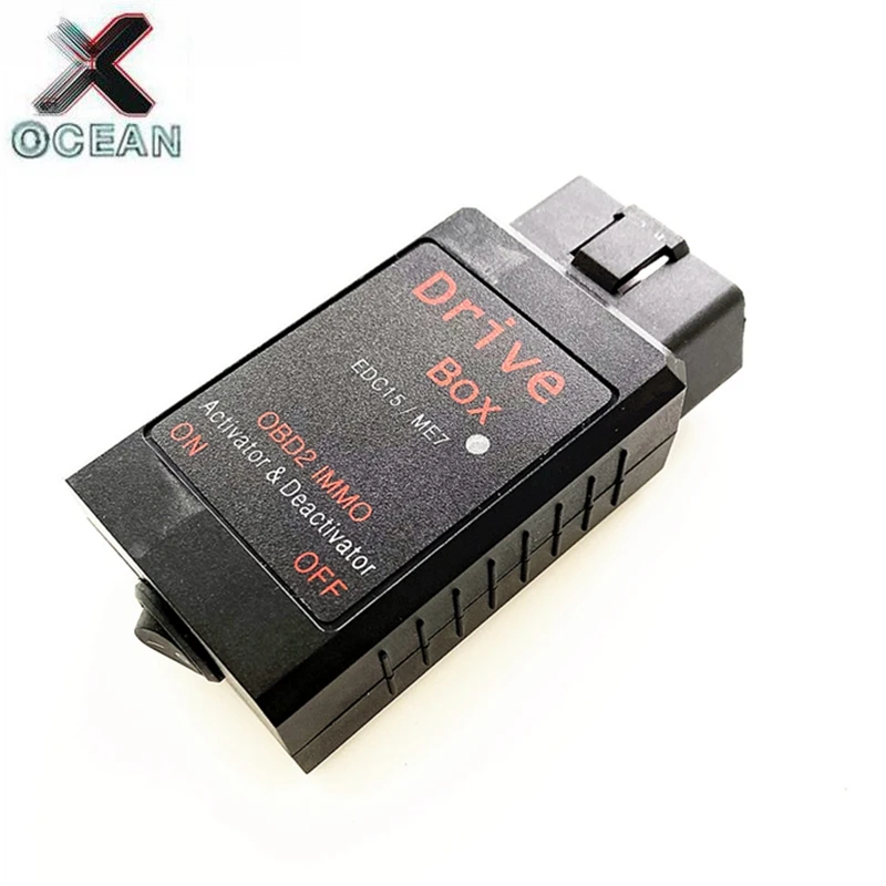 NEW IMMO Drive Box OBD2 Deactivator &amp; Activator OBDII Driver-Box for Bosch EDC15/ME7 Emulator Plug and play without a computer