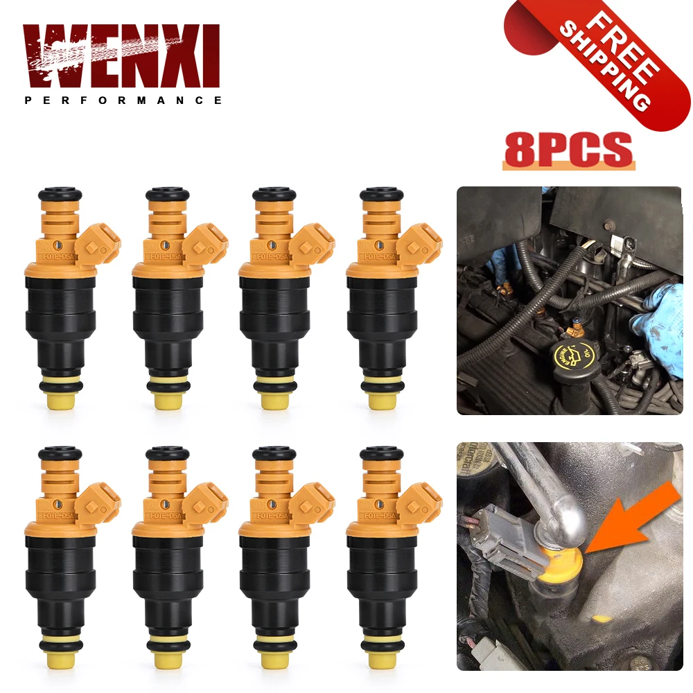 

Топливный инжектор 0280150943, 8 шт., подходит для Ford Mustang, Женская экспедиция, корона, фотоэлементы, 4,6-Л