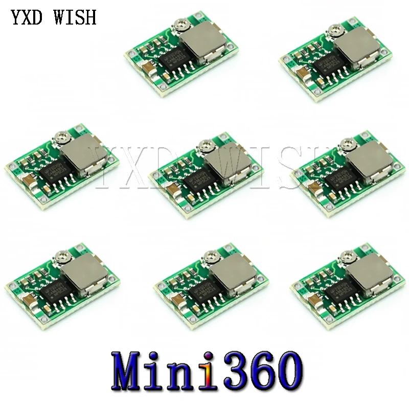 5/10 шт. Mini360 RC самолет модуль Mini 360 DC-DC/DC понижающий преобразователь подпушка модуля