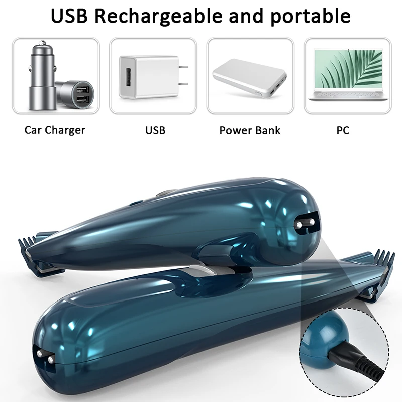 

New style pet dog paw hair clipper rechargeable puppy cat foot hair trimmer pet paw with scissors beauty products ZD