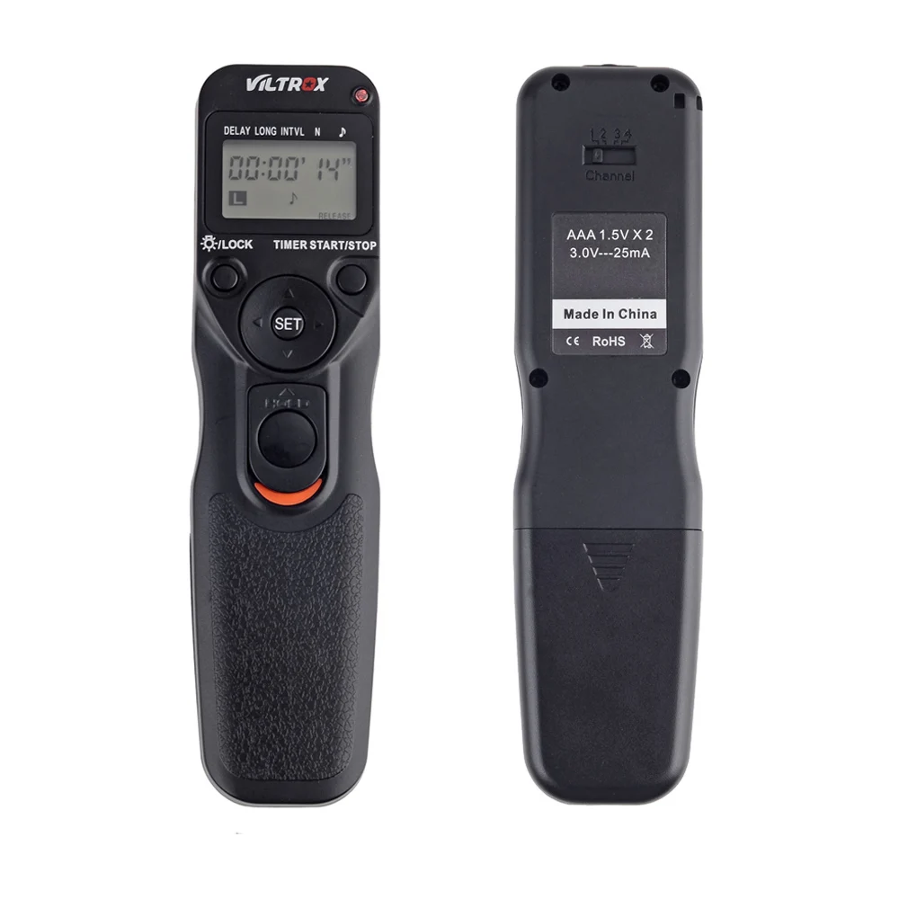 VILTROX Интервалометр таймера дистанционного управления затвора с кабелем N3 для Nikon