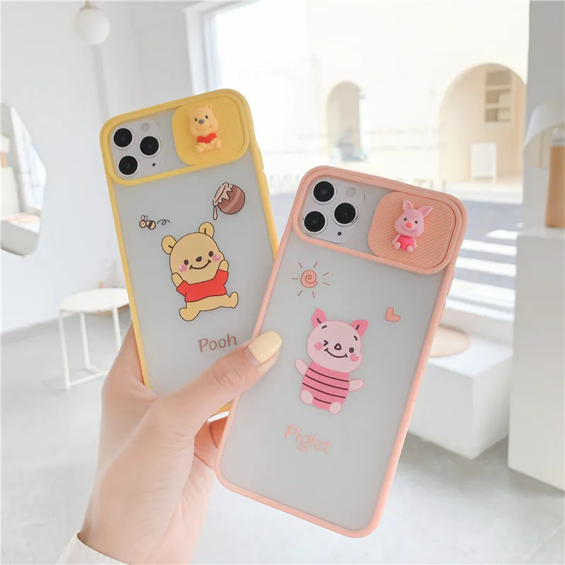 Чехол для iPhone 11 Pro Max 11Pro XS XR X 7 8 Plus SE 2020 защитный чехол с нажимом камеры милый