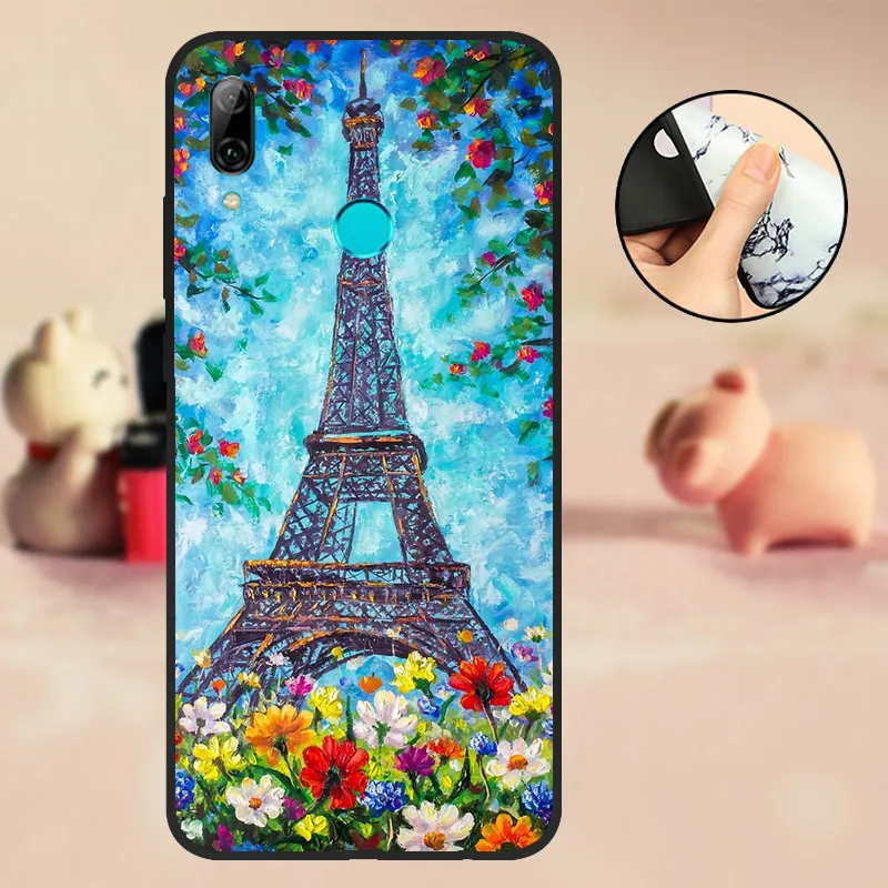 T252 P Smart Coque для huawei PSmart чехол силиконовый черный ТПУ 6," для huawei P Smart Чехол для мобильного телефона мягкий - Цвет: T252