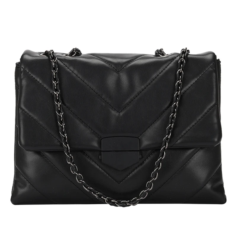 

High-quality rhombus large-capacity shoulder bag 2020 new fashion PU leather women's designer messenger underarm bag