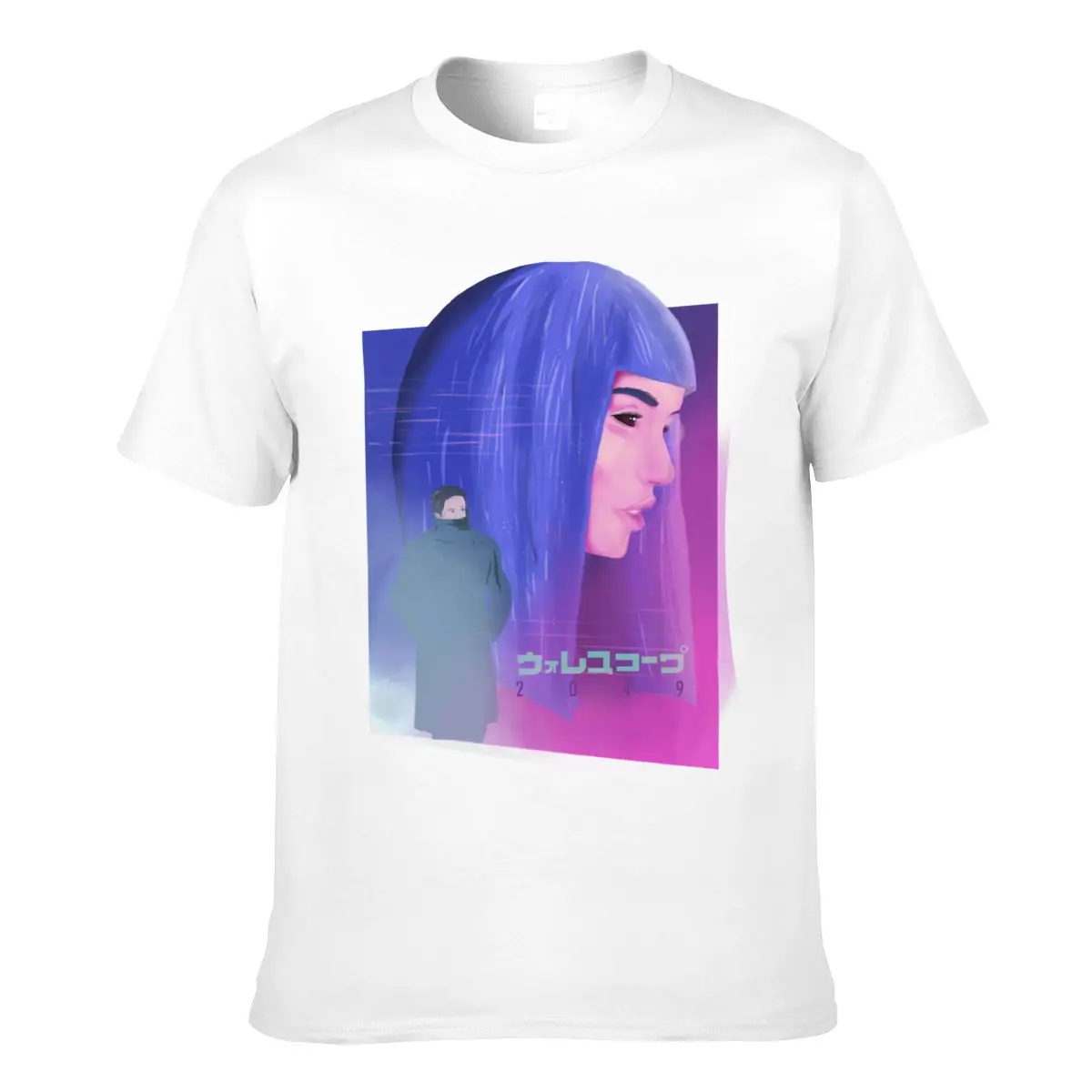 

Blade Runner 2049 Joi T Shirt Cult Classic Movie Oversized Awesome T-Shirt Graphic 100 Percent Cotton Tshirt Men