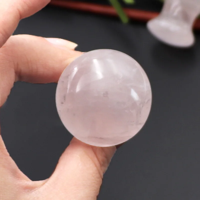 Массажер для лица гриб розовый нефрит КАМЕННЫЙ массажер ролик расслабляющий