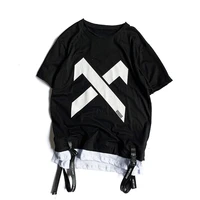 anime men t shirt harajuku streetwear fashion casual loose hip hop punk o neck male clothes graphic letter summer outdoor