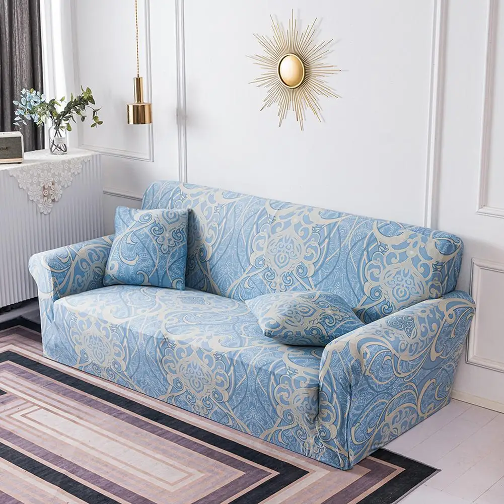 

Washable Sofa Cover Super Soft Milk Silk Fabric Sofa Slipcover Three-seater And Four-seater Large Sofa Cover Washable