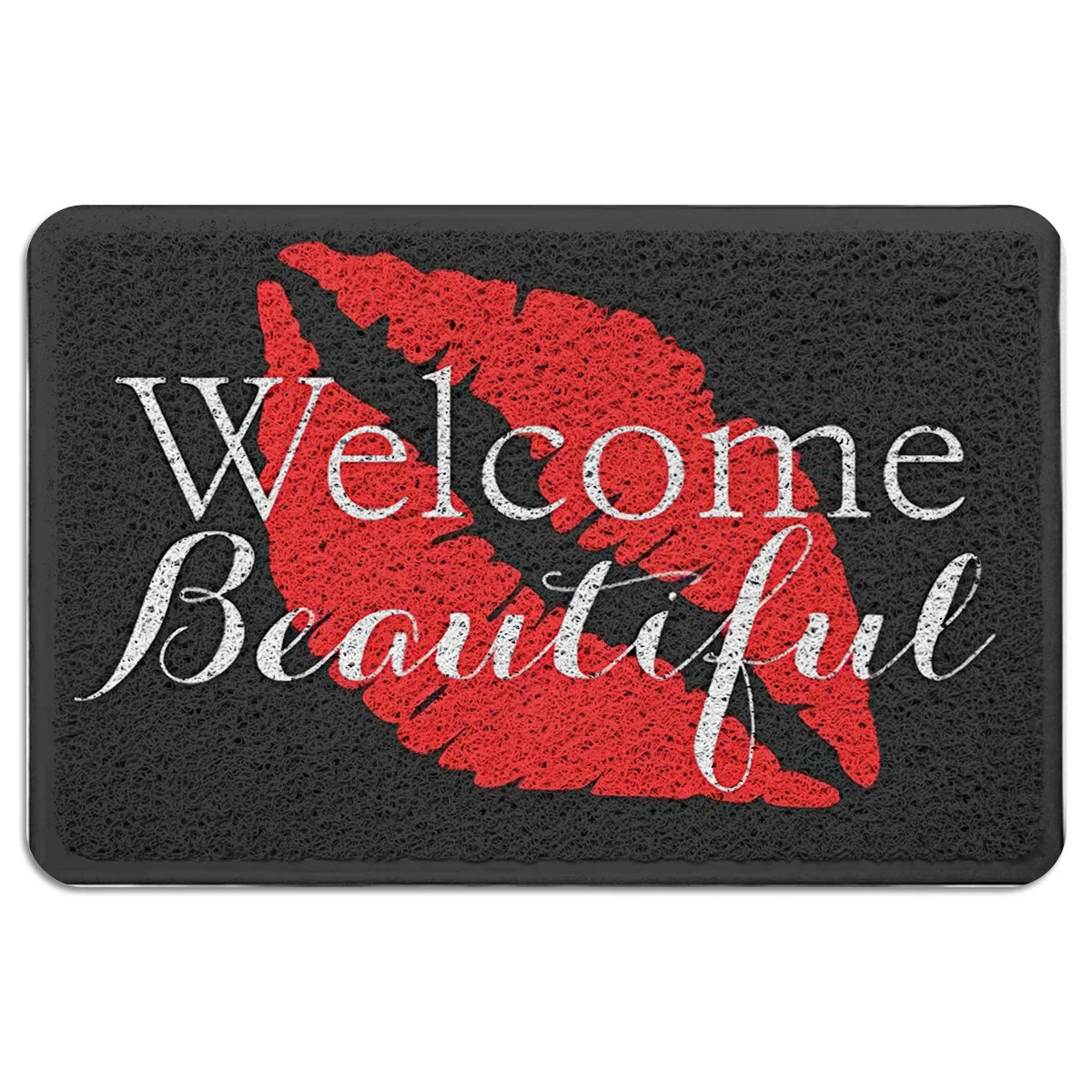 Добро пожаловать красивые красные губы кухонные коврики анти усталость моющиеся