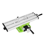 Миниатюрный фрезерный станок, настольные тиски для сверления, Рабочий стол X, регулировка по Y-оси, Настольный фрезерный стол с координатами