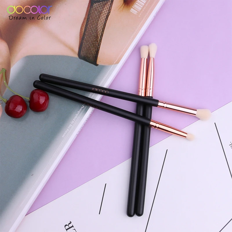 Docolor кисточки для нанесения теней набор Pro Gold Eye растушевывание кисти макияжа