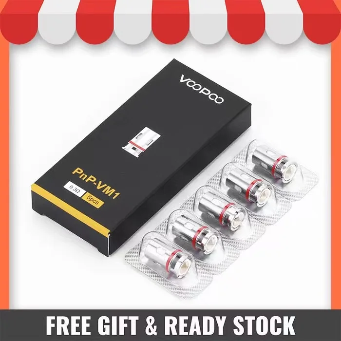 Катушка voopoo Vinci Pnp VM1 TR1 VM3 VM4 VM5 VM6 R1 TM2 0.2ohm 0.3ohm сетчатые катушки для VINCI X R Air DRAG S Argus GT Pod