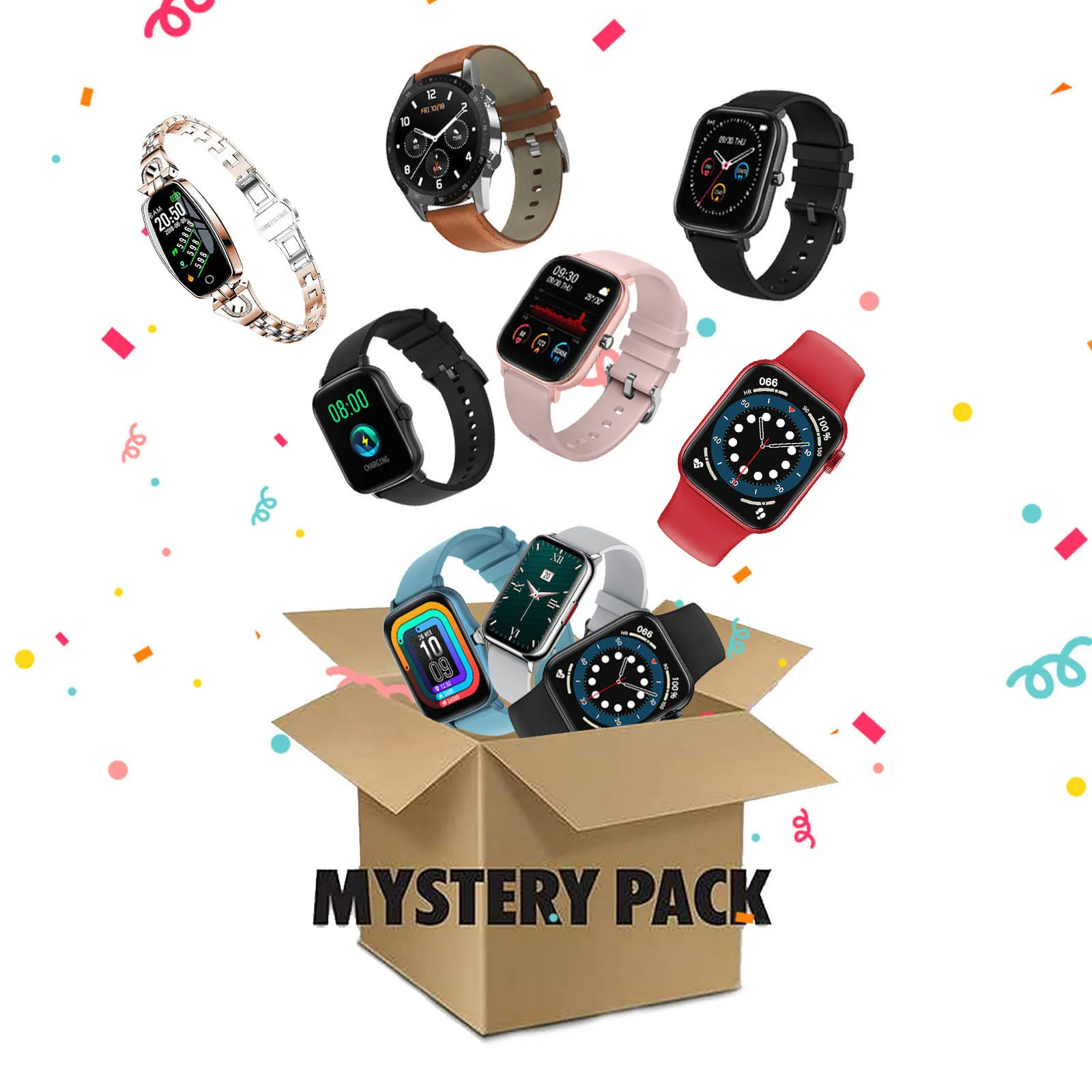 

Lucky Mystery Boxes Smart Watches Surprise Smartwatch Mystery Gift Item, Makes A Nice Gifts All Items Are New (Random)#g3