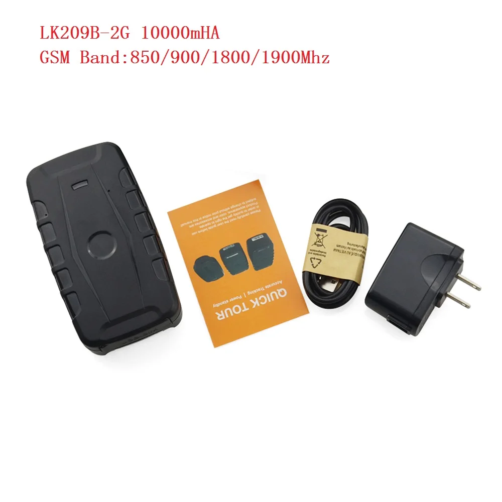 LK209B-2G no box LK209 трекер LK209A/LK209B/LK209C 2G 3g Автомобильный gps трекер локатор водонепроницаемый Магнит WCDMA GSM отслеживание в реальном времени отброшенная сигнализация - Цвет: LK209B-2G no box