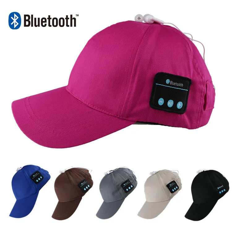 Bluetooth Кепка HD стерео 4 2 Беспроводная bluetooth колонка бейсболка музыкальная кепка со