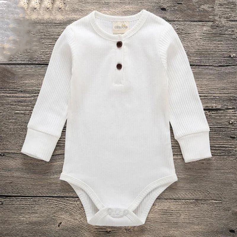 Боди с длинными рукавами для новорожденных хлопковая одежда близнецов