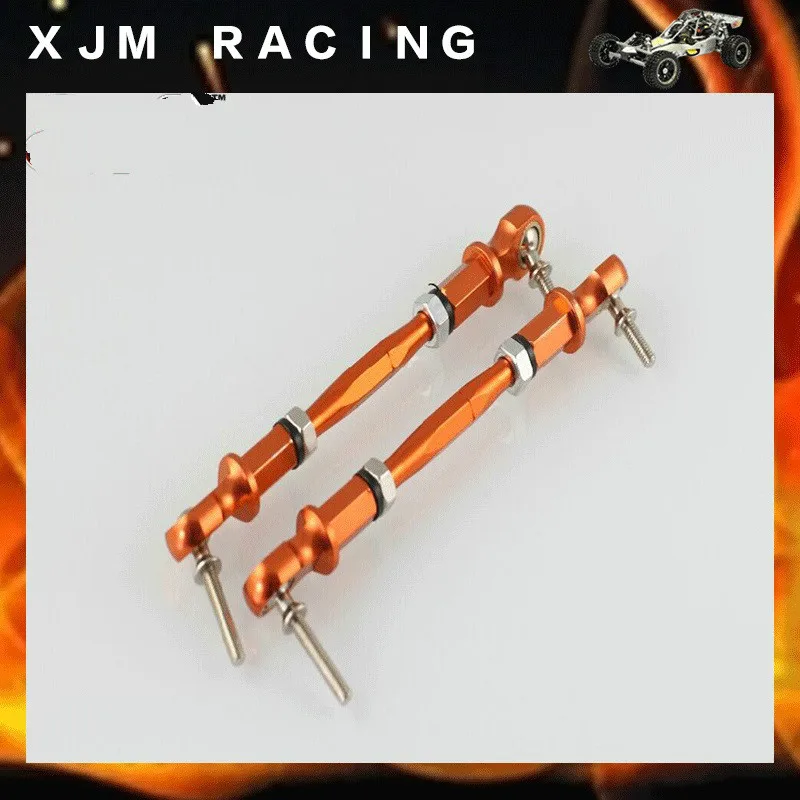 CNC Металлические рулевые тяги для 1/5 GTB RACING Hpi Rovan Km Baja 5b 5T 5SC грузовик RC автозапчасти - Цвет: ORANGE
