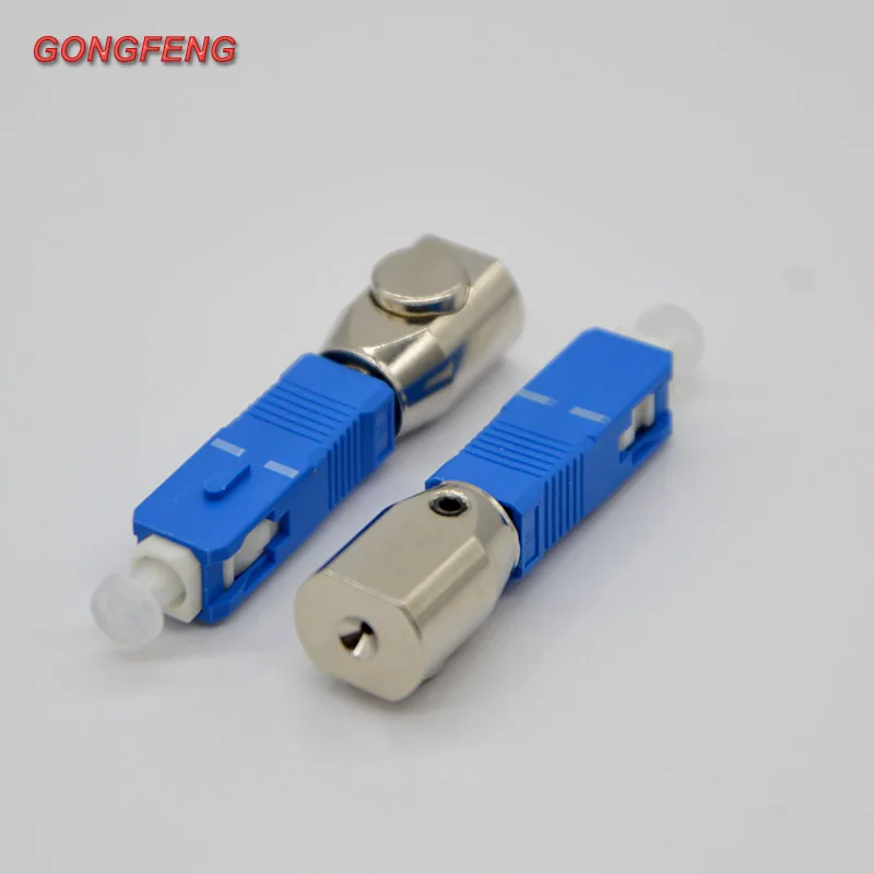 Новый оптический волоконный соединитель SC/UPC круговой голой фланец временный