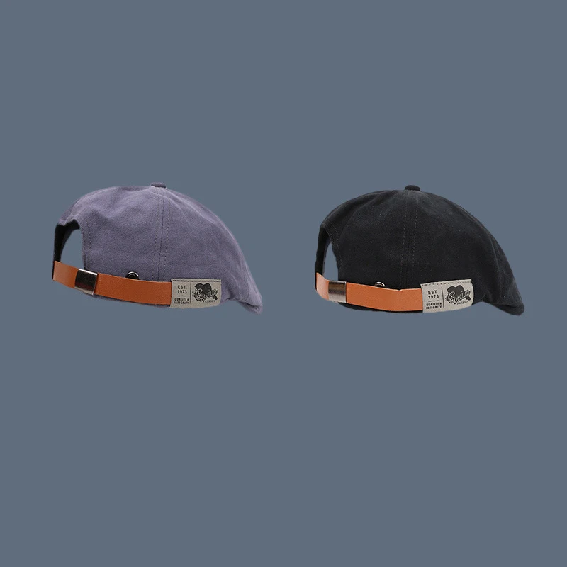 2020 New Wearing Style Men Hats Berets British Western Style Ivy Cap Classic Woman Vintage Cotton And Linen Beret