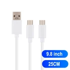 Кабель Micro USB Type-c, 8 контактов, 6 шт.упаковка, 25 см