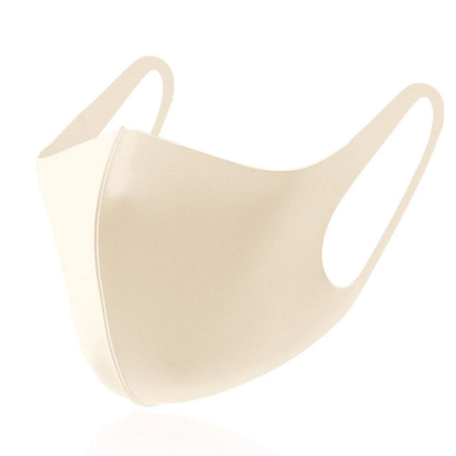 Маска для взрослых и мужчин зимняя из ледяного шелка черная маска защиты от