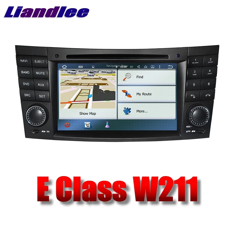 Liandlee автомобильный мультимедийный плеер NAVI для Mercedes Benz E W211 MB 2002 ~ 2009