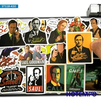 50pcs better call saul tv series stickers breaking bad for mobile phone laptop suitcase skateboard fashion style decal stickers
