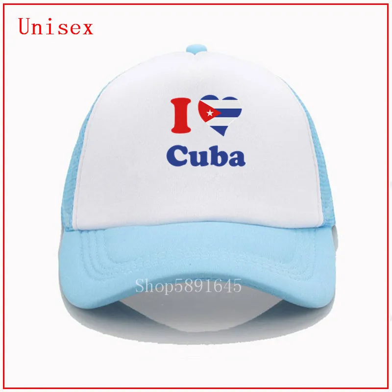 Панама с козырьком от солнца для мужчин и женщин шляпа надписью I love Куба летняя |