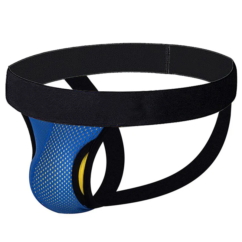 Мужские стринги с двойной сеткой дышащее отверстие мужское бикини сексуальное