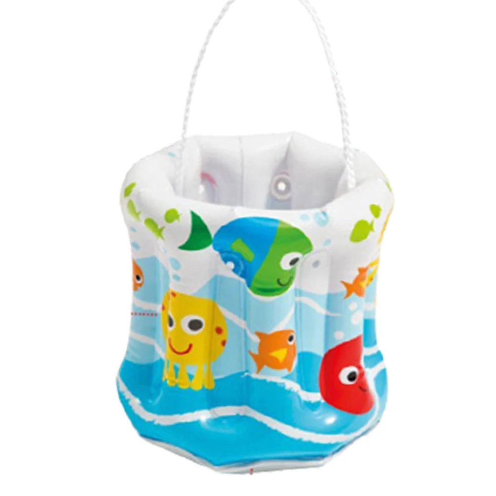 

Parent-child Interactive Shower Water Toy Set Summer Beach Toys Inflatable Bucket Kids Pool Swimming Bathtub Bath Toys