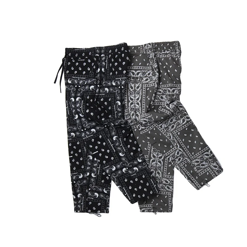 Флисовые Мужские штаны с принтом смайлика Пейсли забавные шаровары в стиле хип