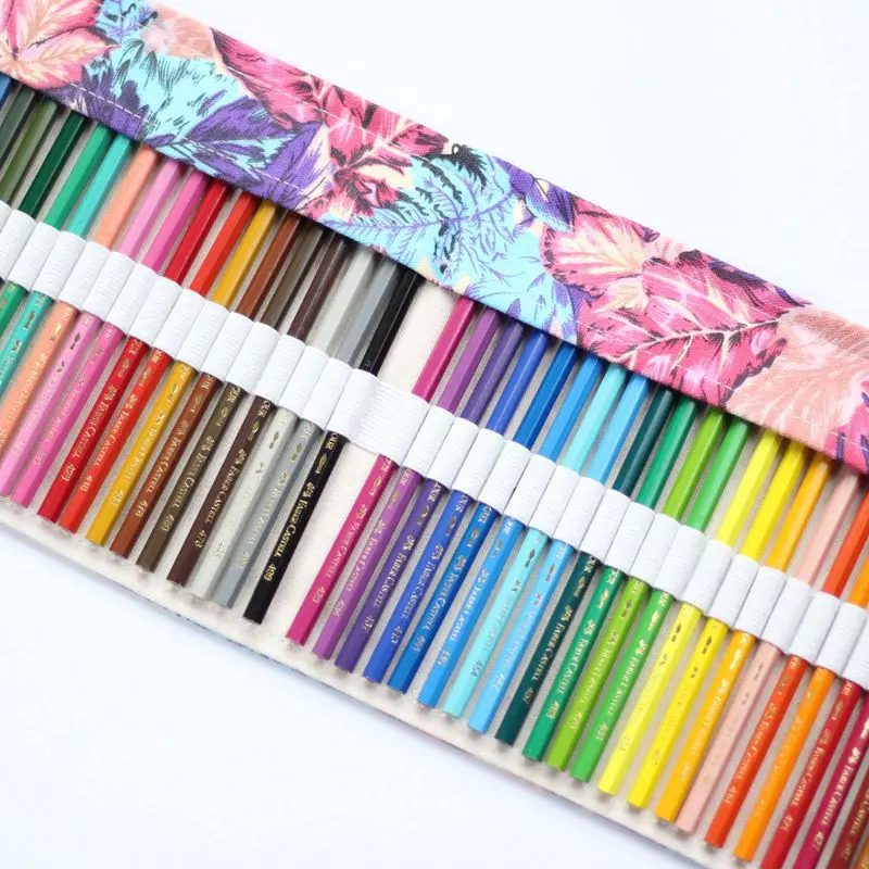 

Kawaii School Pencil Case 12/24/36/48/72 Holes Roll Pencilcase Penal for Girls Boys Large Pen Bag Stationery Pouch Penalties Box