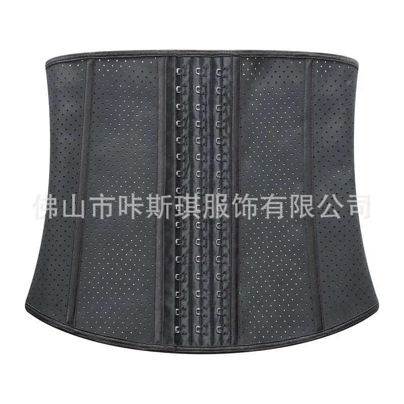 28CM9 Steel Bone Super Elastic Effect Sports Abdomen Belt Waistshapper Breathable Waist Belt Waist Sports Wicking Latex Corset